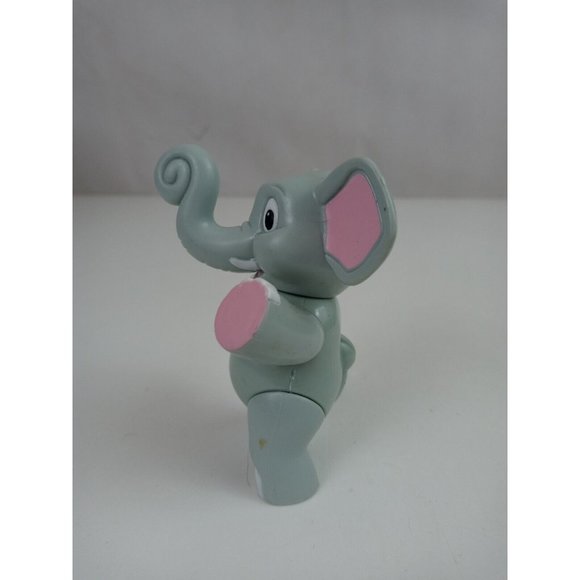 2000 Rain Forest Cafe Elephant Action Toy Figure 3.5" Moveable - Picture 4 of 5
